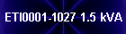 ETI0001-1027 1.5 kVA