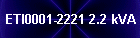 ETI0001-2221 2.2 kVA